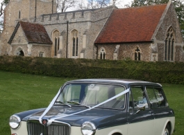 Classic sixties MG for weddings in Cambridge